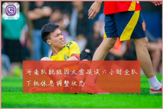 河南队航班因大雪延误六小时全队下机休息调整状态